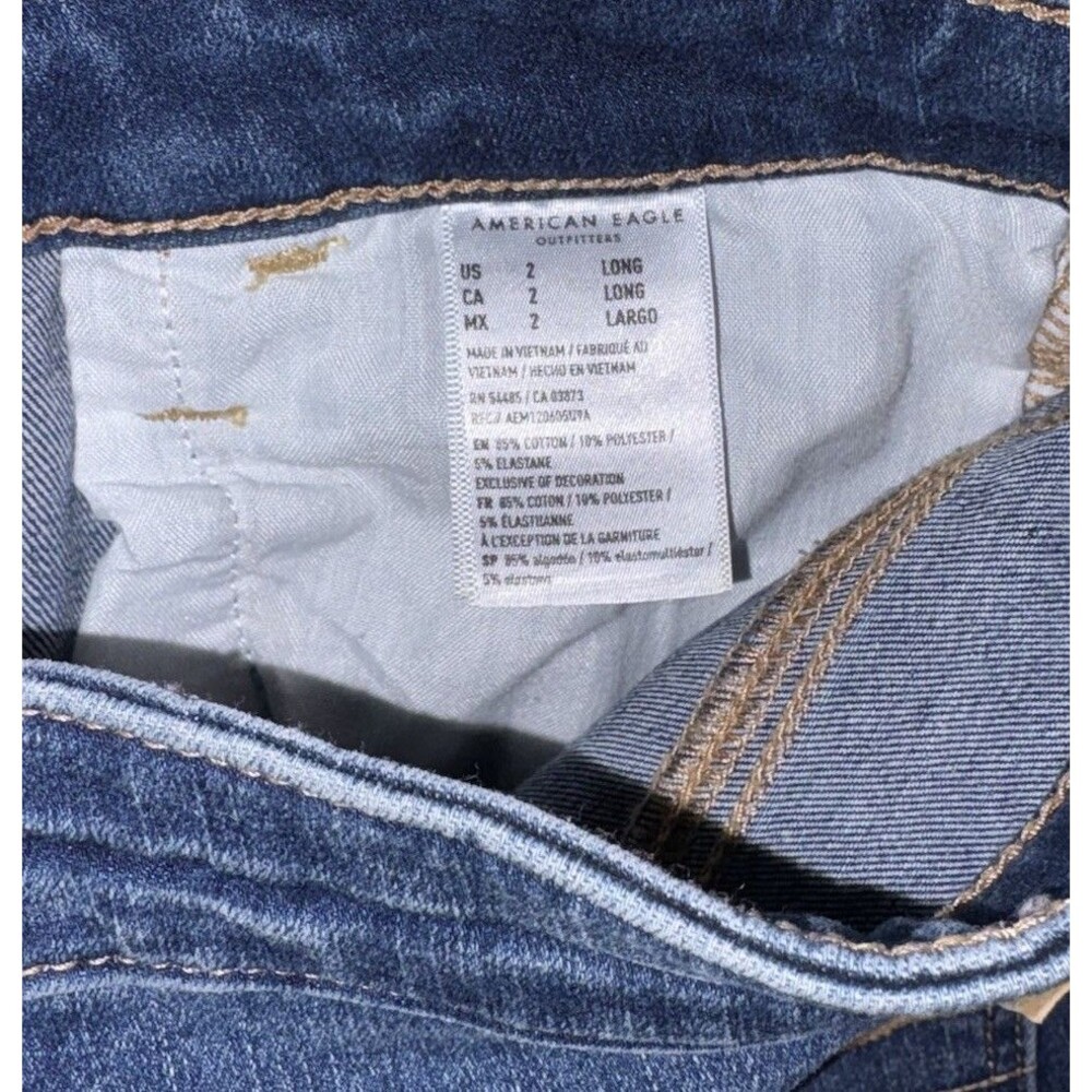 American Eagle Super Hi-Rise Jegging – Size 2 Long - Picture 7 of 12